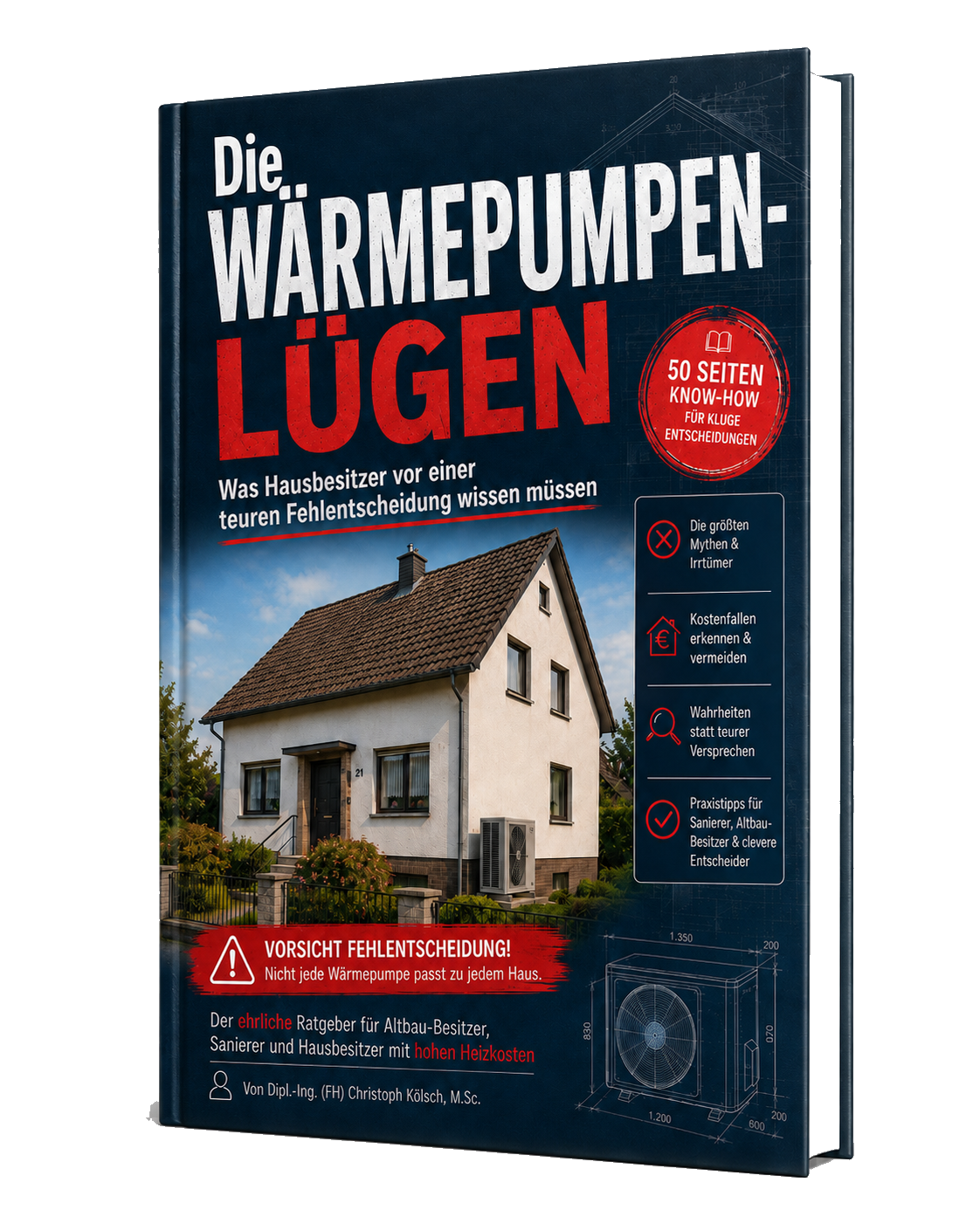 Buchcover Die Wärmepumpen-Lügen